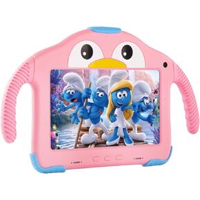 Kids Tablet 7 Inch Toddler Tablets for Kids with Case WiFi YouTube Dual Camera, Kids Android Learning Tablet Lots Free Contents Pre-Installed Children's Tablet for Boys Girls
