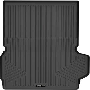 Husky Liners - Weatherbeater Floor Mats | Fits 2021 - 2024 Jeep Grand Cherokee L (to Back of Over Folded Flat 3rd Row) | Cargo, 1 pc. | Black - 20671