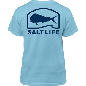 Salt Life Unisex-Child Pro Salt Mahi Youth Short Sleeve Tee