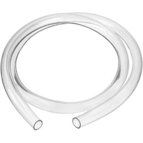 Yesallwas 5 Foot - 5/8 Inch(16mm) ID x 3/4 Inch(20mm) OD Clear Vinyl Tubing, Translucent Plastic PVC Tubing Hose Pipe for Water Air Pump