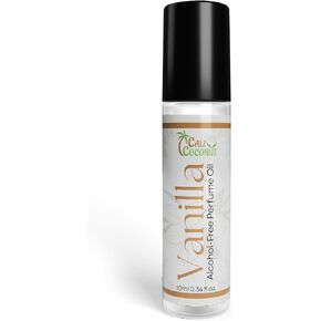 Vanilla Essential Oil Roll-On | Aromatherapy | Alcohol-Free | Travel Size | Perfume Alternative | 10ml (10ml, Vanilla)