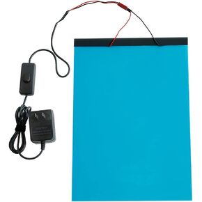 Smart Film PDLC Switchable Smart Film Adhesive Smart Glass Film for Meeting Room Office Home etc. A4 Size(Orange)