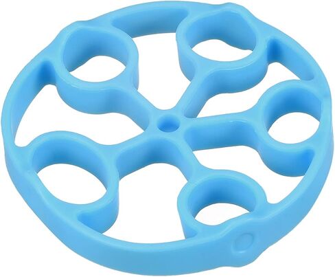 uxcell Finger Stretcher Exerciser, 11LB Silicone Hand Grip Strengthener Finger Strength Trainer for Rock Climbing Athletes Workout Dark Blue in Saudi Arabia