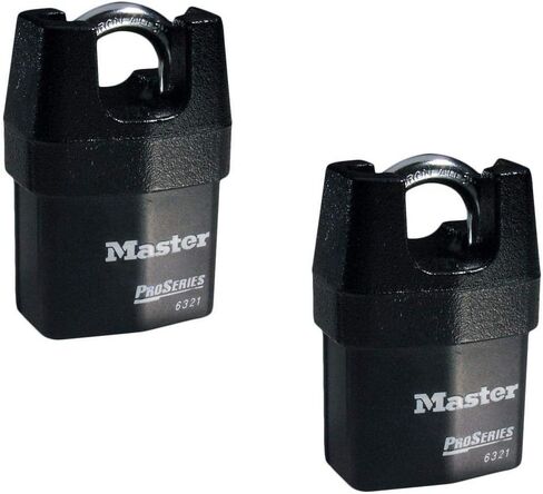 Master Lock - أربعة (4) أقفال من سلسلة Pro عالية الأمان 6321NKA-4 مع تقنية BumpStop in Saudi Arabia