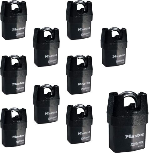 Master Lock - أربعة (4) أقفال من سلسلة Pro عالية الأمان 6321NKA-4 مع تقنية BumpStop in Saudi Arabia