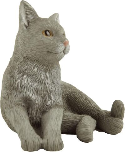 JFSM INC. 3" Black Cat Lounging Hand Painted Figurine - Gifts for Cat Lovers, Cat Lover Gifts for Women, Cat Lover Gifts for Men, Cat Decor for Cat Lovers, Home Decor for Cat Lovers in Saudi Arabia