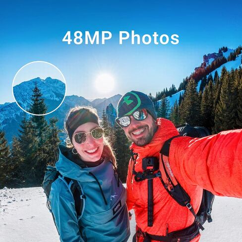 إصدار Insta360 ONE RS 4K - كاميرا أكشن مقاومة للماء بدقة 4K بمعدل 60 إطارًا في الثانية مع تثبيت FlowSate، وصور بدقة 48 ميجابكسل، وتقنية HDR النشطة، وتحرير الذكاء الاصطناعي (متجدد) in Saudi Arabia