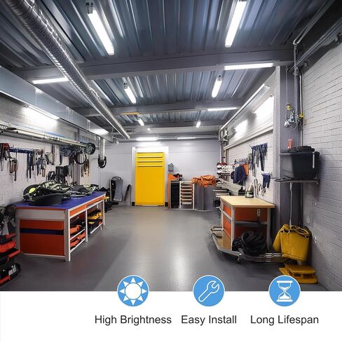 LED Bulbs 4ft T8 Fluorescent Light Bulbs 48 inchType A+B,24W 3200LM 6500K Clear Super Bright,Single and Double End Powered,No Need Ballast Bypass,T8 T10 T12 Fluorescent Bulbs Replacemen(4-Pack) in Saudi Arabia