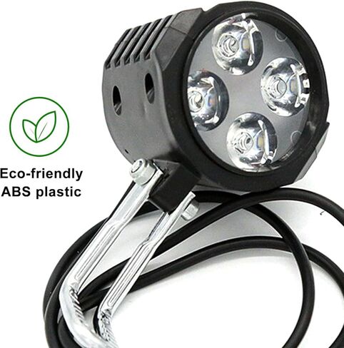 مصباح أمامي للدراجة فائق السطوع من Kingsea، مصابيح دراجات 12 وات للركوب الليلي، مصباح أمامي LED للدراجة على الطريق، مصباح أمامي مقاوم للماء للدراجة in Kuwait