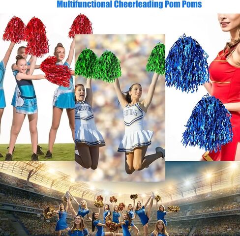 6 قطع من كرات التشجيع من الزهور اليدوية، كرات التشجيع البلاستيكية، كرات التشجيع مع مقابض للمباريات الرياضية، وأداء المسرح، والاحتفال بالعطلات in Kuwait