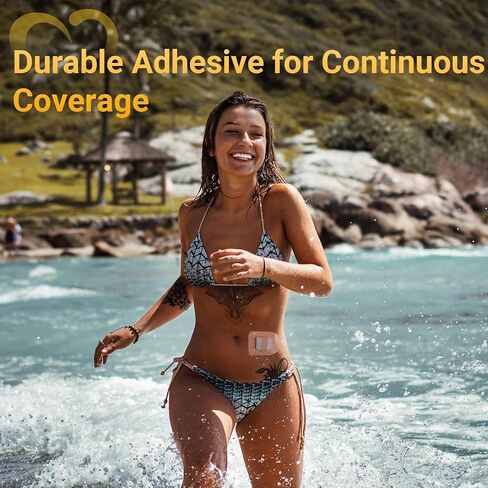 40 Pack Omnipod 5 Overpatches Waterproof, Amolyfe Omnipod 5 Patches, Tan in Saudi Arabia