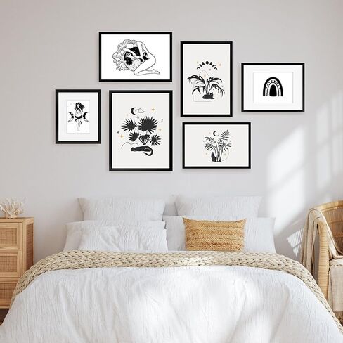 11x17 Picture Frame Set of 4, 11x17 Black Photo Frame with Plexiglass, Poster Frame for Vertical or Horizontal Wall Mounting Display in Kuwait