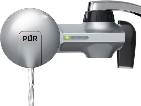 PUR Advanced Faucet Water Filter, PFM300V, Silver Matte in Saudi Arabia