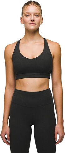 prAna Heavana Every Day Bra Black Heather MD in Saudi Arabia