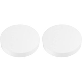 PATIKIL 4.5"/114mm ID PVC Pipe End Cap Fitting, 2 Pack Furniture Grade Plug Coupling Socket for DIY, Garden