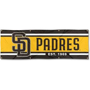 WinCraft San Diego Padres Large 2x6 Foot Banner