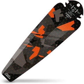 PF2 - Rear Saddle Mudguard Fender. Fits All Standard Rail Saddles, MTB, Gravel, Commuter, Road Bikes. UK Made from 100% Recycled Plastic Waste and 100% Recyclable.