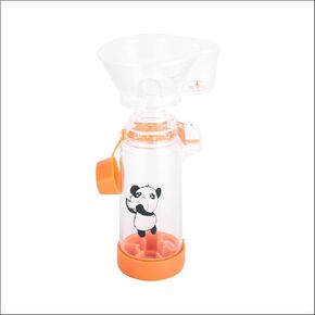 NESSI OTC Spacer Handheld Children's Spacer Panda (Kids-Orange-Panda)