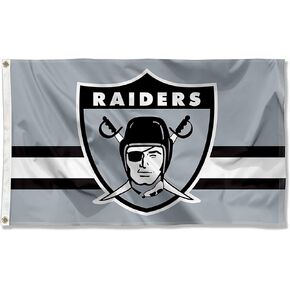 WinCraft Raiders Throwback Vintage Retro 3x5 Banner Flag
