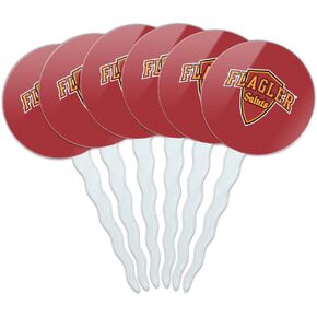 Prairie View A&M Primary Logo Cupcake Picks Toppers Decoration Set of 6