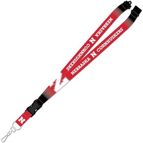 Pro Specialties Group Nebraska Cornhuskers Lanyard Crossover