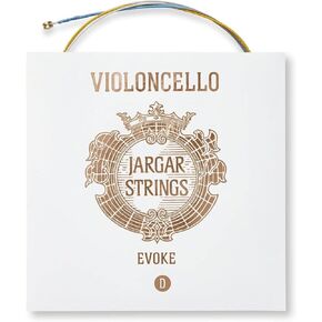 Jargar Evoke Cello Set | Cello Strings 4/4 Full Set for Professionals and Aspiring Cellists | Brilliant, Round, and Focused Sound with Elegant Timbre | Made In Denmark | Full Set
