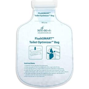 PF WaterWorks FlushSMART Water Saving Toilet Tank Optimizer Insert/Bag; PF0550