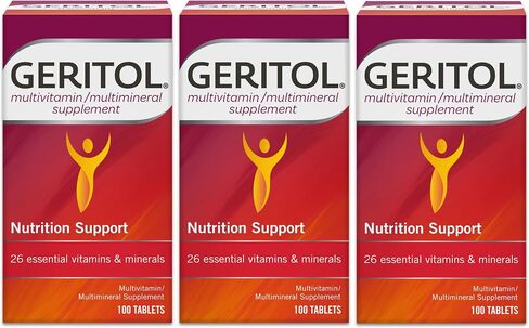 Geritol, Multivitamin Supplement, 3 Pack in Kuwait