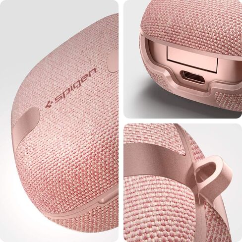 Spigen Urban Fit Designed for Galaxy Buds2 Pro (2022) / Buds 2 (2021) / Buds Pro (2021) / Buds Live (2020) Shockproof Protective Cover - Black in Saudi Arabia