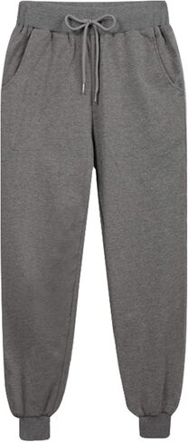 ebossy Women's Activewear Thicken Sherpa Lined Drawstring Stretch Sweatpant Jogger Pant in Saudi Arabia