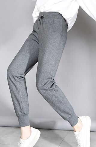 ebossy Women's Activewear Thicken Sherpa Lined Drawstring Stretch Sweatpant Jogger Pant in Saudi Arabia