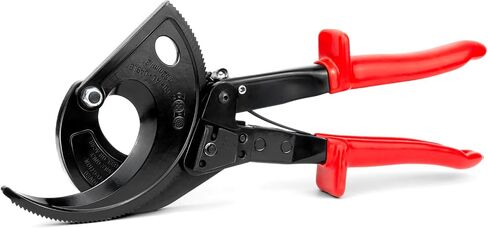 Ratchet Cable Cutter - Heavy Duty Aluminum Copper Ratchet Wire Cutter for Cutting Electrical Wire up to 240mm²/600MCM Cutter Pliers in Saudi Arabia