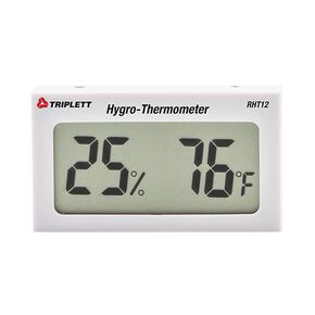 Triplett RHT22 Digital Indoor Hygro-Thermometer with Dual Display and Certificate of Traceability to NIST - Temperature, Humidity