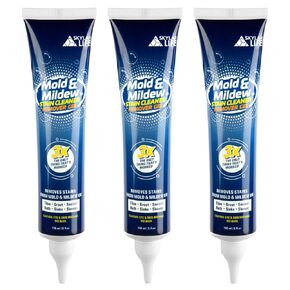 Skylarlife Home Mold & Mildew Remover Gel Stain Remover Cleaner Wall Mold Cleaner for Tiles Grout Sealant Bath Sinks Showers (3-Pack)