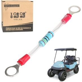 10L0L Golf Cart Solenoid Resistor for EZGO 21764G1, Club Car 1014947, Columbia 70592-87