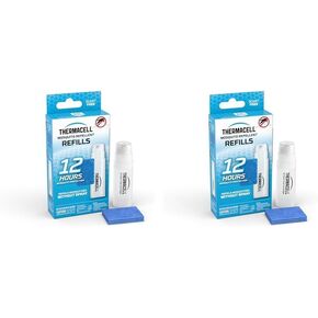 Thermacell Mosquito & Multi-Insect Repellent 96-Hour Refill; Includes 8 Fuel Cartridges & 24 Repellent Mats; Compatible W/ Fuel-Powered Thermacell Repellers; Repels Mosquitoes, Noseeums & Black Flies