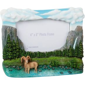Yosemite National Park Photo Frame Yosemite Valley View, Tabletop Display with HD Glass