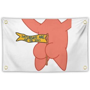iicvueu 3x5 feet Sal Vulcano Banner Flag Funny Tapestry Wall Decor, Bedroom College Dormitory Decor Durable Room Decor 60x35