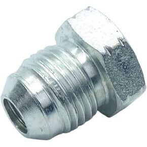3 Pcs Steel 5/8" JIC Flared Tube Fitting Plug