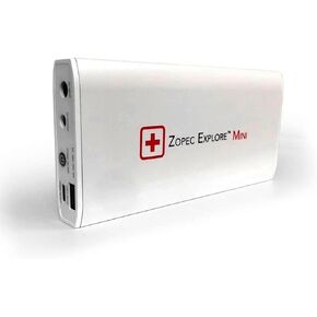 Zopec Explore Mini CPAP Battery UPS Backup - World's Smallest/Lightest - Camping, Air Travel, and RV - Up to 2 Nights Sleep - Fast Recharge - Includes Cables for ResMed AirMini, AirSense 10 and 11