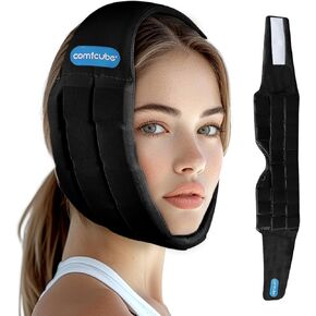 Face Ice Pack for Wisdom Teeth, 2 Hours Long Lasting Cold Therapy Flexible Cold Pack Head Wrap for Wisdom Teeth Surgery, TMJ, Chin, Oral Pain, Facial Surgery, Jaw Pain, Tonsillectomy