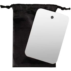 Better Living Products VISO Frameless Travel Mirror with Carrying Pouch (Use in or Out of The Shower)