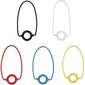 RMISODO 5Pcs Silicone Water Bottle Lanyard, Suitable for Various Sizes, Easy to Carry，Soft Band Holder Strap Makes Any Bottle Portable,Suitable for Walking and Hiking.