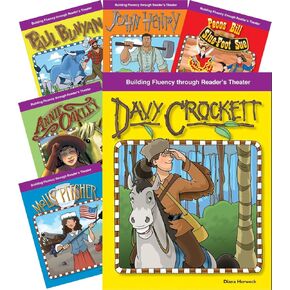 American Legends and Folklore 6-Book Set (Building Fluency through Reader's Theater)