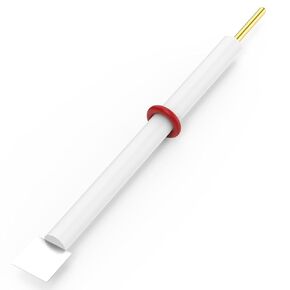 Nickel Electrode, 10x10x0.1 mm Laboratory Electrolytic Cell Metal Sheet Nickel Electrode with PTFE Body Compatible with Labasics Electrolytic Cell