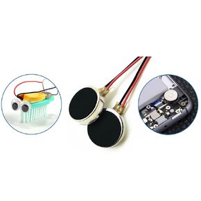 30PCS Vibration Motor DC3V 12000rpm Mini Vibration Motor Vibrating Motor for Cell Phone Electronic Device Repair Single Board Computers Classroom Project Bristle Bots Cable 2in