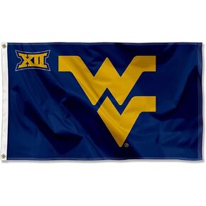 College Flags & Banners Co. WVU Mountaineers Big 12 3x5 Flag