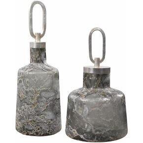 Storm - 17.5 inch Bottle (Set of 2) - 6.25 inches wide by 6.25 inches deep