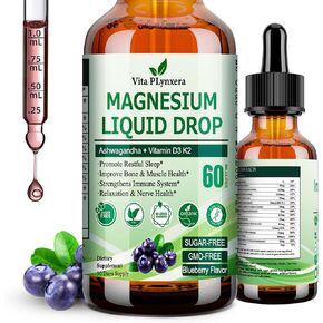Cortisol Heath - Magnesium with Ashwagandha, L-Theanine, Lemon Balm, Valerian Root Extract and Vitamin D3 - Magnesium Supplement- Mix with Drinks for Calm, Adaptogenic, Cortisol Detox