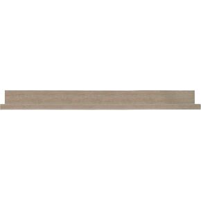 InPlace 48" W x 4.5" D x 3.5" H Driftwood Picture Ledge Shelf 9602062E